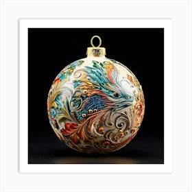 Christmas Ornament 11 Art Print