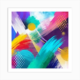 Abstract Painting 198 Art Print