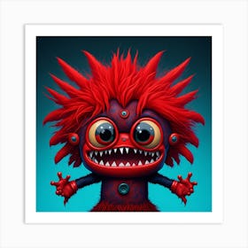 Monster Monster Monster Monster Monster Monster Monster Monster 5 Art Print