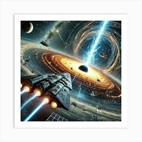 Event Horizon Lance Art Print