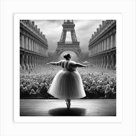 Ballet In Paris Art Print