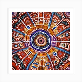 Aboriginal Art 4 Art Print