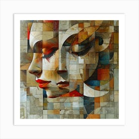 Portrait Of A Woman 25 Art Print