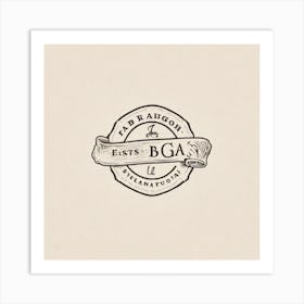 Bga Logo Art Print