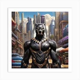 Black Panther 1 Art Print