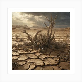 Dry Land 25 Art Print