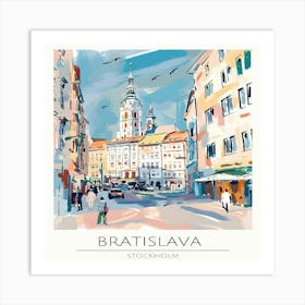 Bratislava Art Print