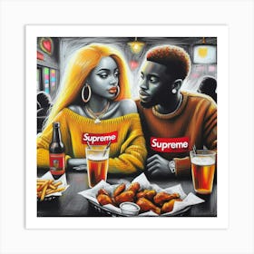 Supreme Couple 11 Art Print