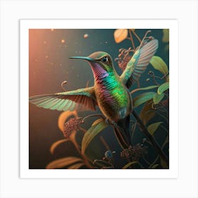 Hummingbird 2 Art Print