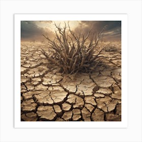 Dry Land 19 Art Print