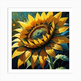 Sunflower 5 Art Print