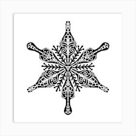 Snowflake 39 Art Print