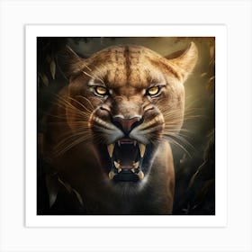 Lion King 7 Art Print