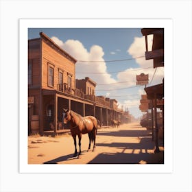 Red Dead Redemption 2 3 Art Print