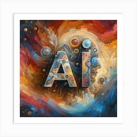 Artifical intellegenc Art Print