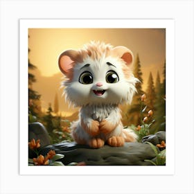 Cute Little Mouse 5 Art Print