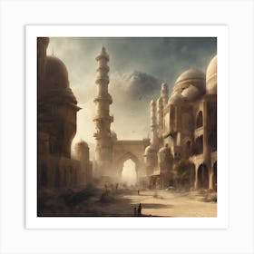 Islamic City Art Print