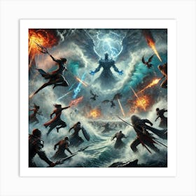 Tides Of War Art Print