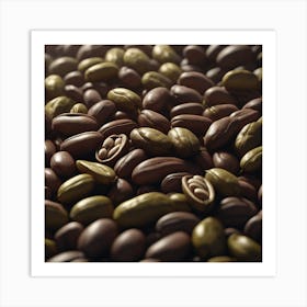 Coffee Beans 386 Art Print