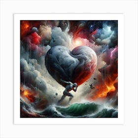 Heart Of The Ocean 2 Art Print