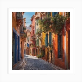 BB Borsa  Sardinia Street Art Print