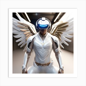 Vr Angel Art Print