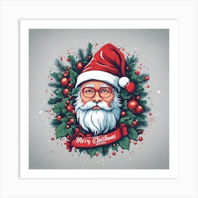 Santa Claus 1 Art Print