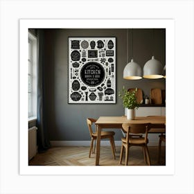 Kitchen Print Art Print