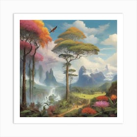 Nature of South America 1 Art Print