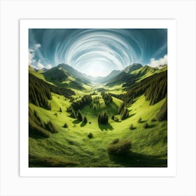 Swiss Alps Art Print