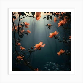 Flora Stock Videos & Royalty-Free Footage 4 Art Print