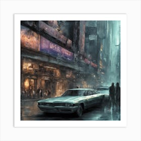 Futuristic City Art Print