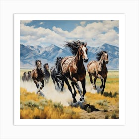 On the Run Art Print