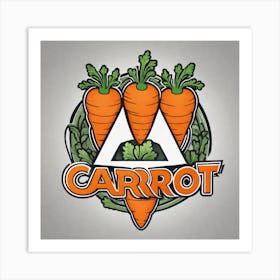 Carrot Logo 12 Art Print