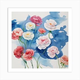 Peonies Art Print