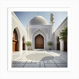 Islamic Mosque 8 Art Print