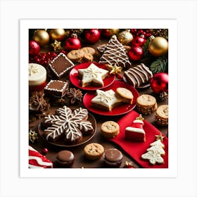 Christmas Cookies 2 Art Print