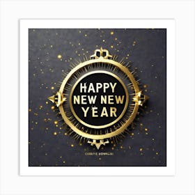 Happy New Year 116 Art Print