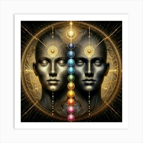 Chakras Art Print