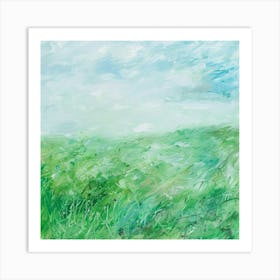 Green Grass 2 Art Print