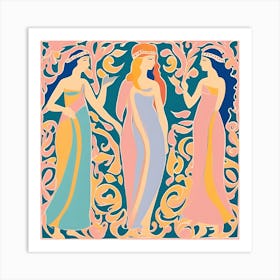 Greek Goddess Art Print