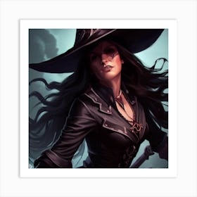 Witches Art Print