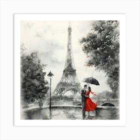 Paris Eiffel Tower 17 Art Print