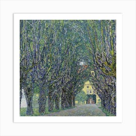 Avenue By Gustav Klimt Art Print