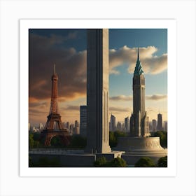 Eiffel Tower Art Print