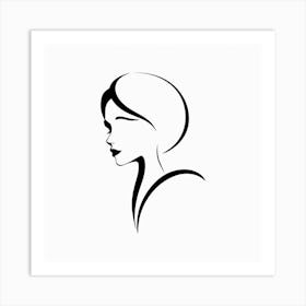 Portrait Of A Woman 12 Art Print