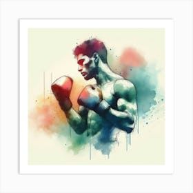 Boxer Art Print