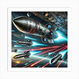 Advanced Guided Missiles Converted Art Print