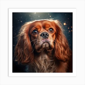 Portrait Of A Dog 2 Art Print