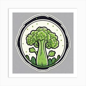 Brocolli 3 Art Print